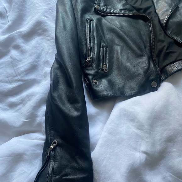 D’arcy leather moto jacket - Picture 6 of 9